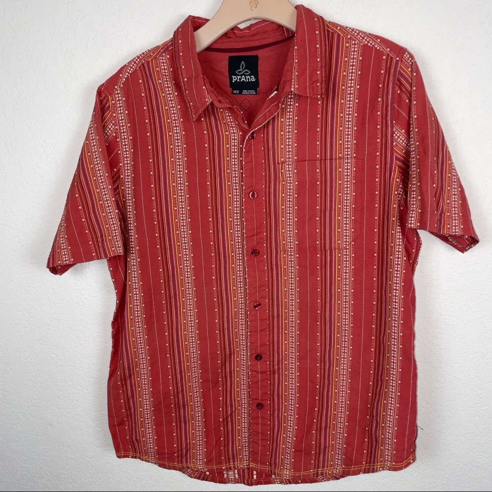Mens Prana Breathe Button down